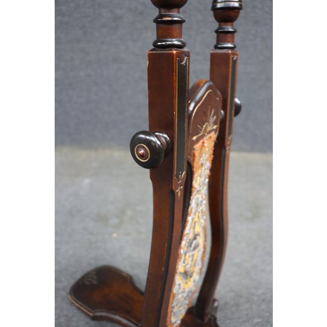 Rare Antique Victorian Ebonized Walnut Boot Jack For Sale - Image 9 of 15