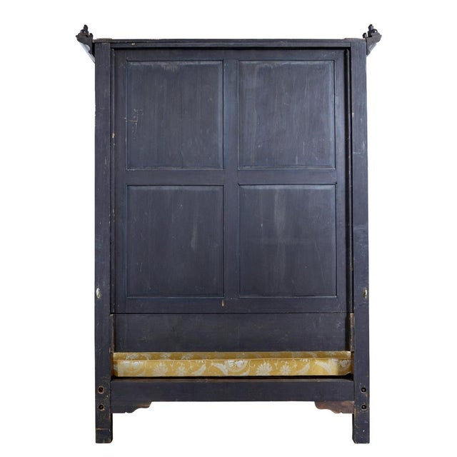 19th Century Mahogany and Porcelain 4 Poster Bed For Sale - Image 11 of 18