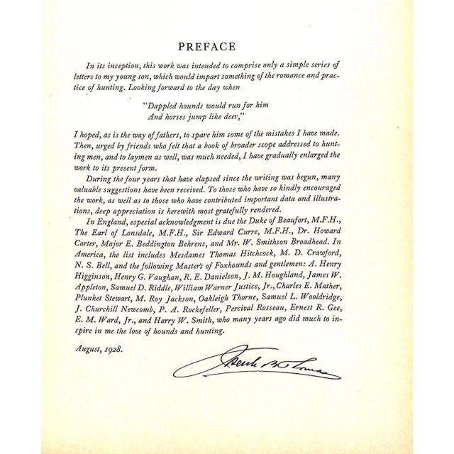 "Hounds and Hunting: Through the Ages" 1933 Thomas, Joseph B. [m.f.h.] For Sale - Image 12 of 16