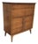 Vintage Circa 1960 Mid-Century Modern Bassett "Mayan" Chest of Drawers. For Sale