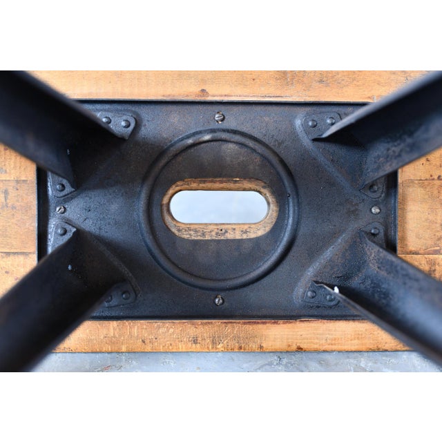 Industrial Factory Stools from Rowac, 1920s, Set of 3 For Sale - Image 16 of 17