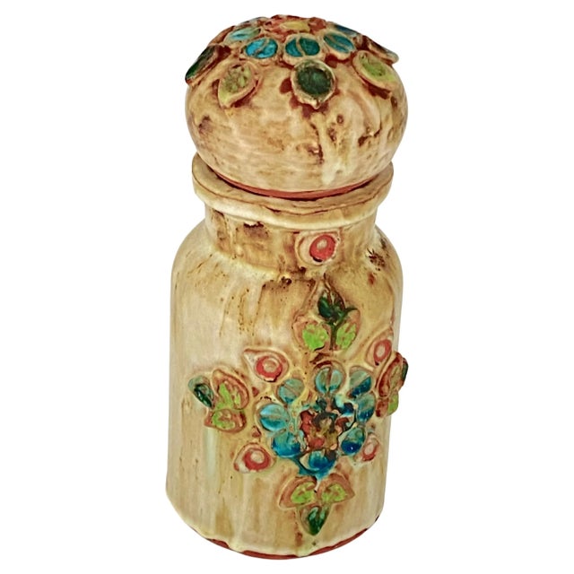 Ceramic Pot or Bottle in Brown, France, 1960 For Sale - Image 12 of 12