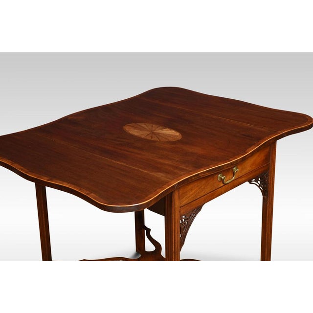 George III Mahogany Pembroke Table For Sale - Image 3 of 9