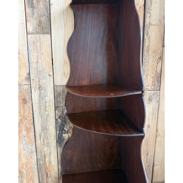Antique Corner Shelf in Wood For Sale - Image 5 of 8