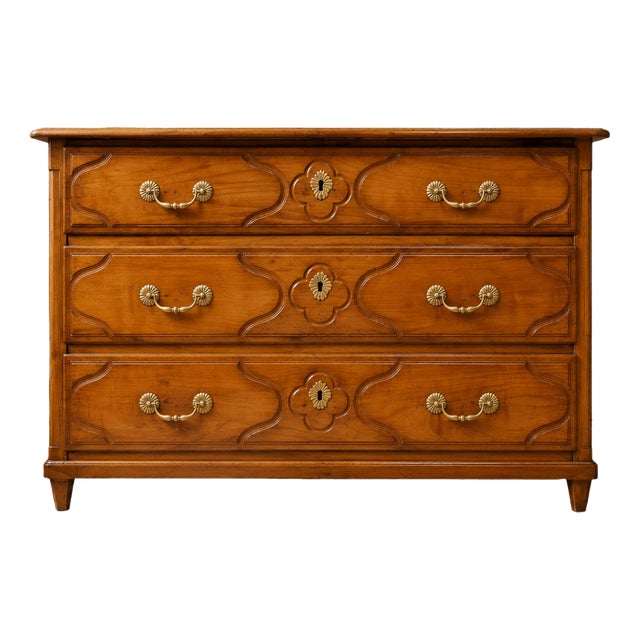 Louis XV Cherrywood Chest of Drawers, 18th Century For Sale