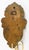 Mid 20th Century Swedish Carved Wood Wall Sconce by Matts in Taserud, Folk Art For Sale - Image 5 of 7