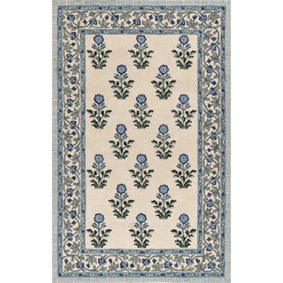 Momeni Cotswold Blue Hand Tufted Area Rug 2' X 3' For Sale