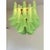 Contemporary Green Frosted Selle Murano Glass Rectangular Chandelier in Mazzega by Simoeng for Simoeng For Sale - Image 3 of 7