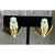 Metal Vintage Ciner Gold Tone Clip on Earrings For Sale - Image 7 of 12