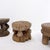 African Carved Wooden Stools, Set of 4 For Sale - Image 10 of 14