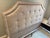 Bernhardt Bernhardt Furniture Taupe Custom Upholstered Tufted Bedframe For Sale - Image 4 of 9