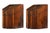 Early 20th Century Pair English Georgian Style Inlaid Mahogany Knife Boxes For Sale - Image 4 of 9