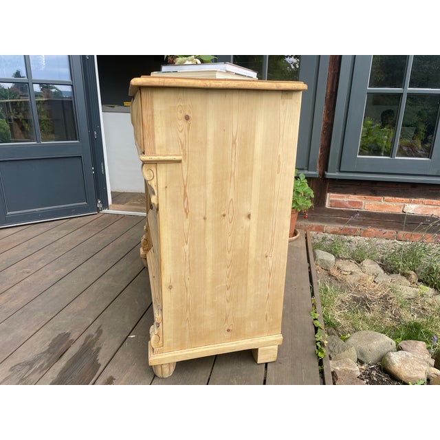 Antique Chest of Drawers in Fir, 1890s For Sale - Image 14 of 18