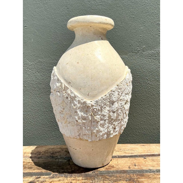 Vintage Tesellated Stone Vase For Sale - Image 11 of 12