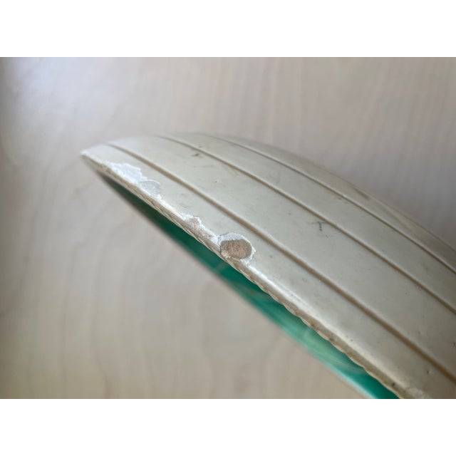 Mid-Century Danish Haunsø Keramik Emerald Green Pottery Bowl, Scandinavian Pottery, Made in Denmark For Sale In Orlando - Image 6 of 15