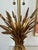 1960s Mid-Century Italian Sheaf of Wheat Gilt Table Lamp by the Marbro Lamp Co For Sale - Image 5 of 14