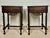Baroque Spanish Barley Twist Nightstands, 1930s, Set of 2 For Sale - Image 3 of 15