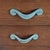 Vintage 8-Drawer Curved Front Wooden Dresser With Elegant Handles For Sale - Image 16 of 17