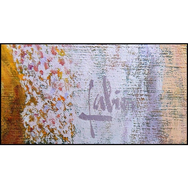 Realism Mid 20th Century La Chambre Doree, Louis Fabien For Sale - Image 3 of 6