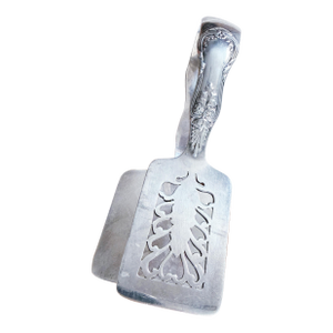 Late 19th Century Tiffany & Co Silver Plated Asparagus Tongs