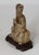 1920s Early 20th C Chinese Carved Soapstone Seated Confucian Scholar Figure on Wood Stand – Collector's Find For Sale - Image 5 of 7