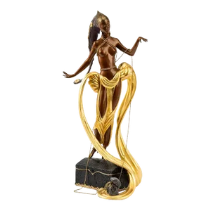 "Pleasure of the Courtesan"Bronze Sculpture by Erté (1988)