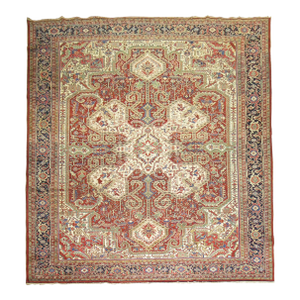 Antique Persian Heriz Rug - 4'1" x 14'9"