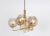 Metal Petite Chandelier in the Style of Sciolari, 1960s For Sale - Image 7 of 8
