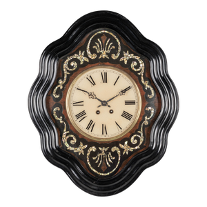 19th Century Napoleon III French Wall Clock