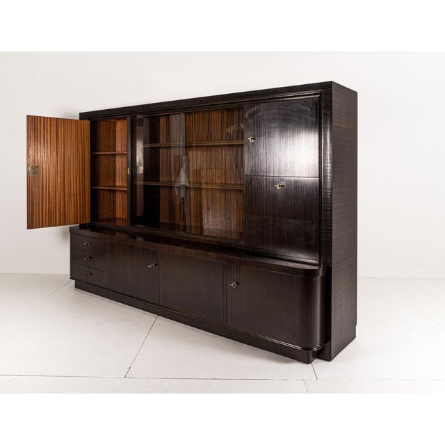 Bauhaus Art Deco Cabinets by Bruno Paul for VEB Deutsche Werkstätten Hellerau, Set of 2 For Sale - Image 3 of 18