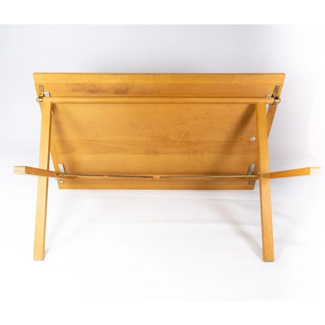 Wood Coffee / Dining Table in Light Wood by Mogens Koch, 1960s For Sale - Image 7 of 9