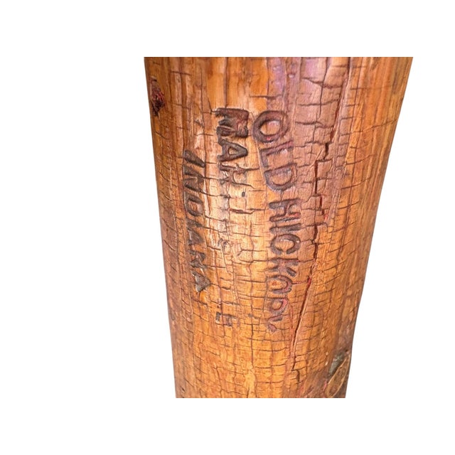 Adirondack Old Hickory Furniture Company, Martinsville Indiana Rustic Cabin Table For Sale - Image 10 of 10