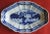 18th Century Chinese Style English Worcester Caughley Blue & White Porcelain Dessert Dish For Sale - Image 4 of 11