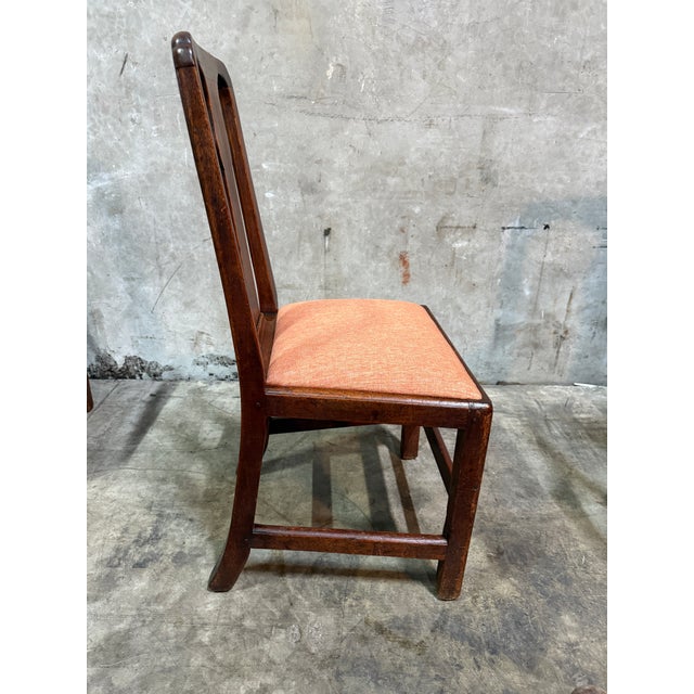 Late 19th Century George II Style Dining Chairs Set of 6 – 2 Armchairs 4 Side Chairs For Sale - Image 9 of 16