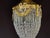 French 1970 French Louis XVI Gold Bronze Crystal Chandelier Lantern - 1 Pc For Sale - Image 3 of 11