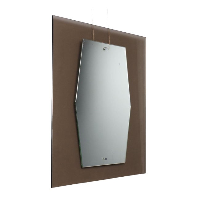 Vintage Italian Wall Mirror, 1960s For Sale