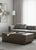 Contemporary Brooke Sculptural Brass Coffee Table For Sale - Image 3 of 7