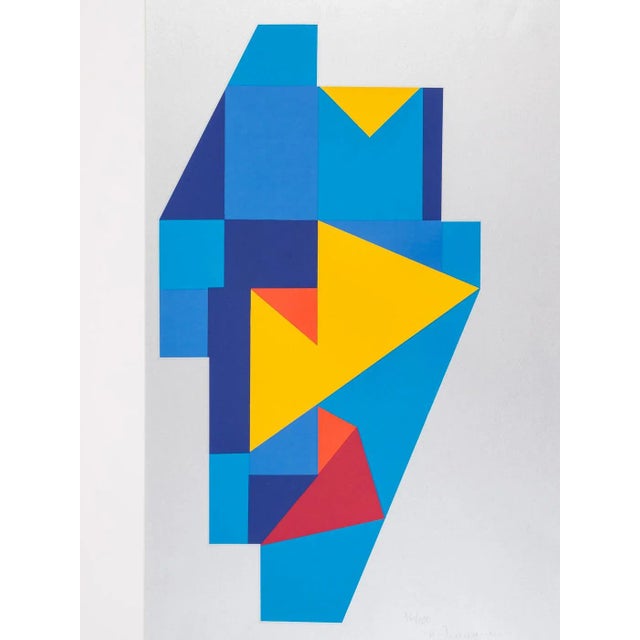 Rocket, Screenprint on Thick Paper, Framed For Sale - Image 4 of 9