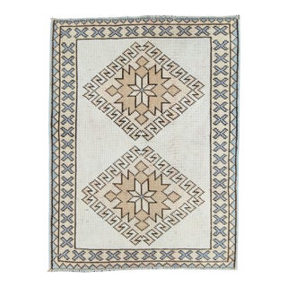 Turkish Vintage Rug 2'10" x 3'8" #21108 For Sale