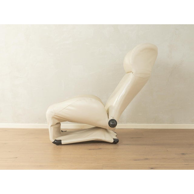 Metal Vintage Wink Armchair by Toshiyuki Kita for Cassina, 1980s For Sale - Image 7 of 14