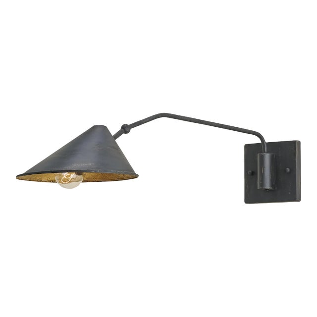 Currey & Company Serpa Single Wall Sconce For Sale