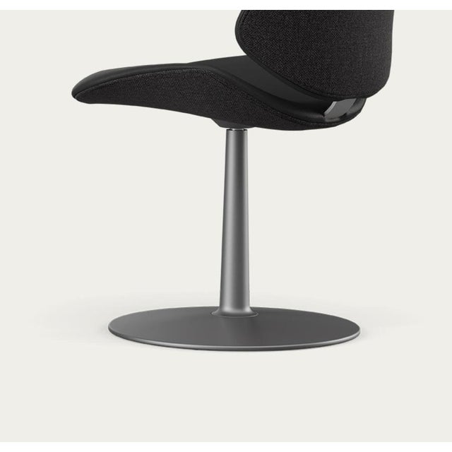 Council Family Salon Chair in Prestige Black by Salto and Sigsgaard for OneCollection For Sale - Image 6 of 15
