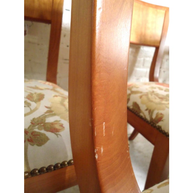 Set of Six Vintage Modern Dining Chairs For Sale In New York - Image 6 of 8