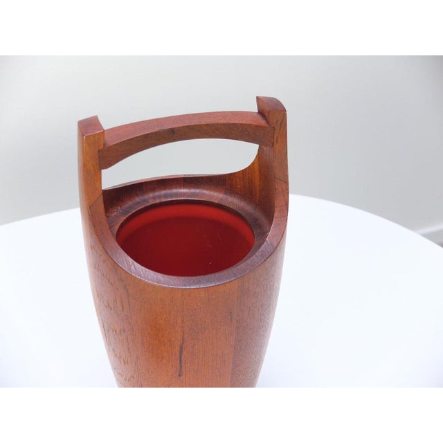 Teak Ice Bucket by Jens Quistgaard for Dansk Design, 1950s For Sale - Image 6 of 9