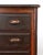Wood Antique Industrial Quarter Sawn Storage Oak Cabinet For Sale - Image 7 of 16