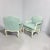 Set of French Painted Bergere Armchairs, 1900 For Sale - Image 10 of 11