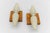Wood and Opaline Glass Wall Lamps by Temde, Switzerland, 1960s, Set of 2 For Sale - Image 4 of 14