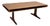 Mid-Century Teak Desk or Dining Table with Storage Space, 1960s For Sale