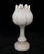 1940s Art Deco French Table Lamp in Alabaster, France, 1940s For Sale - Image 5 of 8
