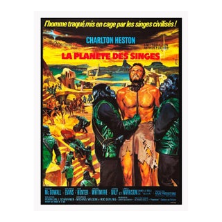 Planet of the Apes Original Vintage Film Poster 1968 For Sale
